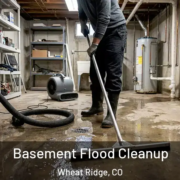  Basement Flood Cleanup Wheat Ridge, CO