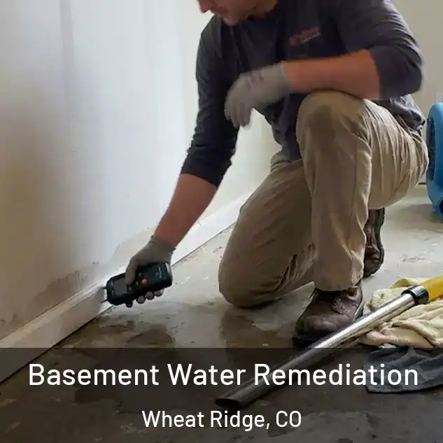  Basement Water Remediation Wheat Ridge, CO