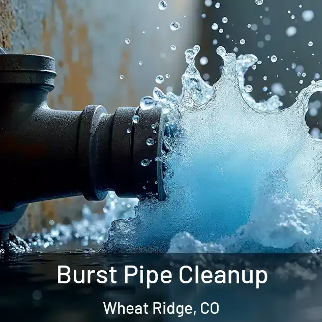  Burst Pipe Cleanup Wheat Ridge, CO