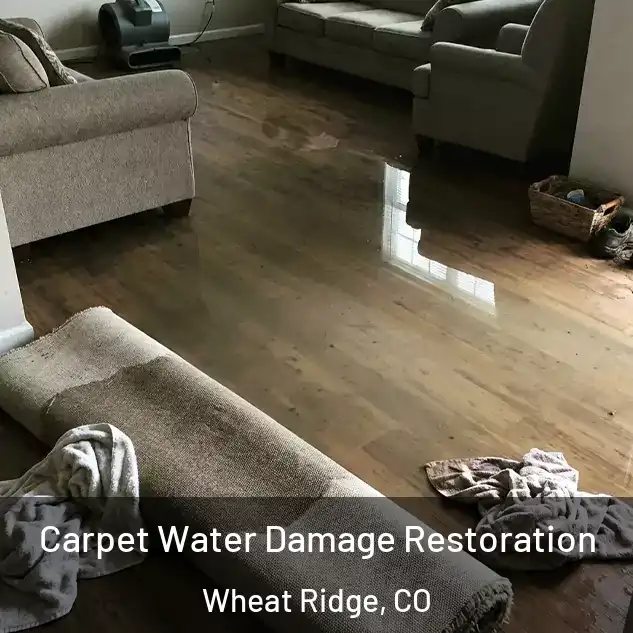  Carpet Water Damage Restoration Wheat Ridge, CO