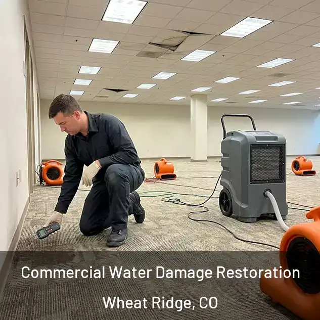  Commercial Water Damage Restoration Wheat Ridge, CO