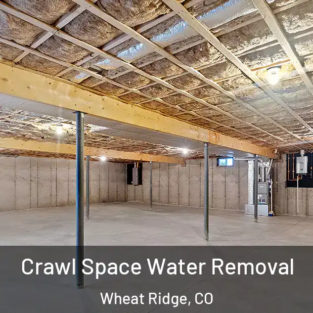  Crawl Space Water Removal Wheat Ridge, CO