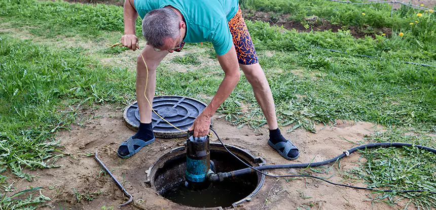 Outdoor Sewage Cleanup in Wheat Ridge