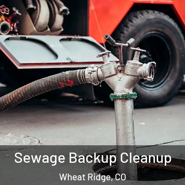  Sewage Backup Cleanup Wheat Ridge, CO