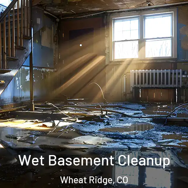  Wet Basement Cleanup Wheat Ridge, CO